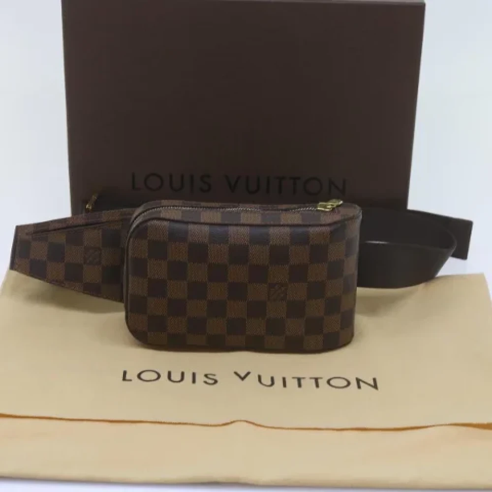 Louis Vuitton Vintage Pre-owned Canvas shoulder-bags Brown Dames