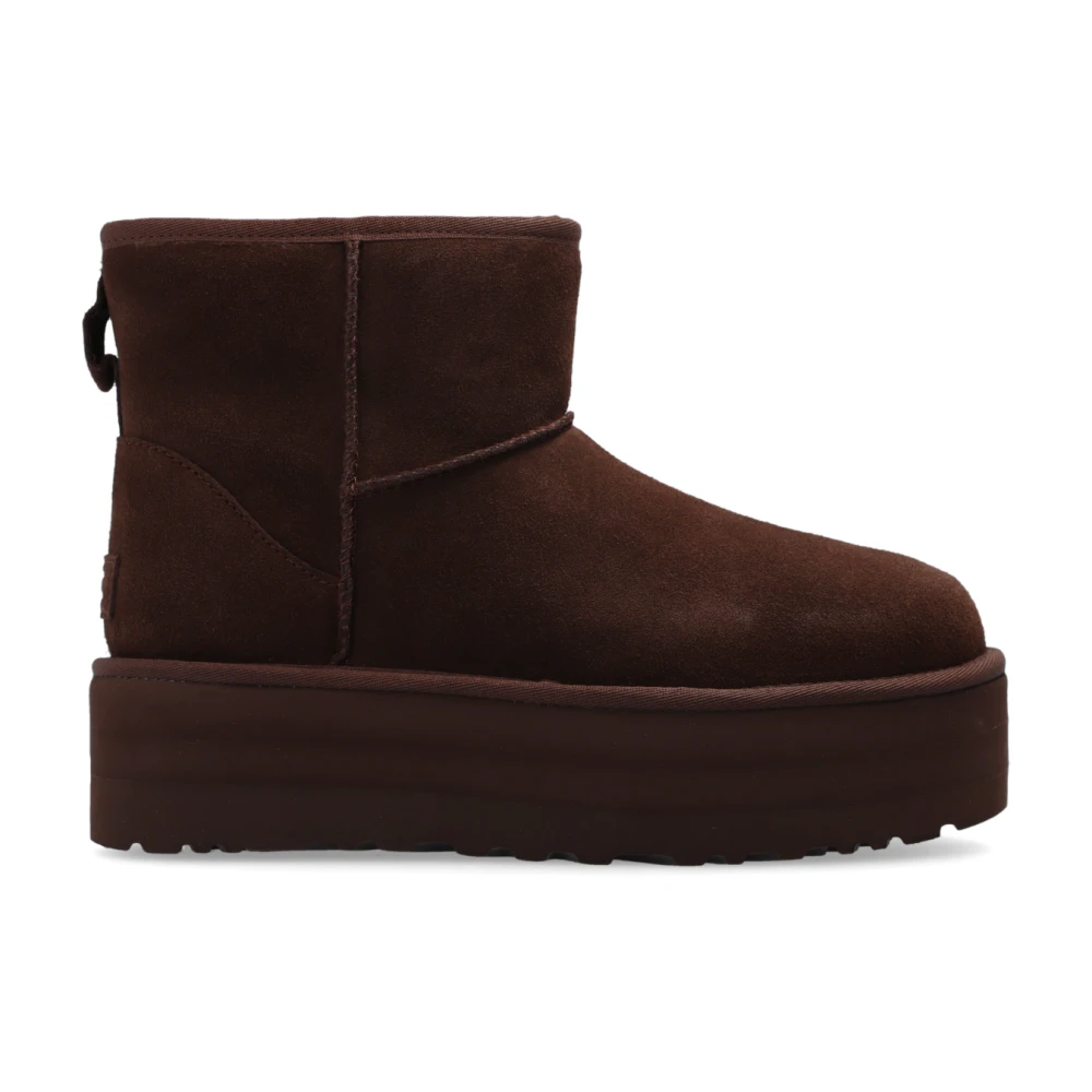 UGG Klassiska Mini Platform Snöboots Brown, Dam