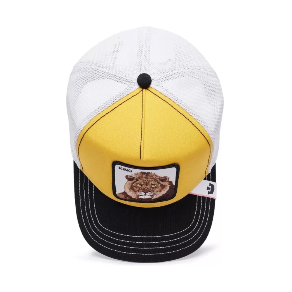 Goorin Bros Gele Leeuw Truckerpet Yellow Heren