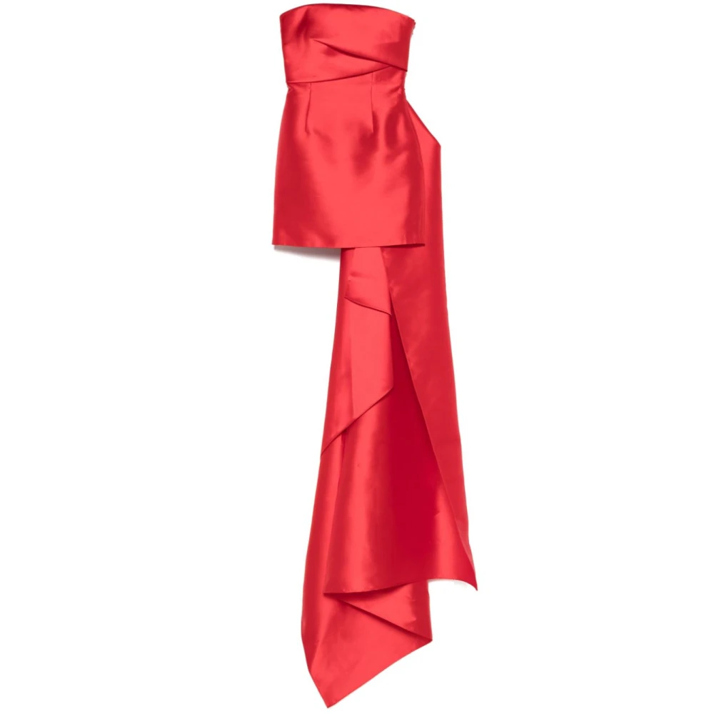 Solace London Rode Jurken voor Vrouwen Elegante Stijl Red Dames