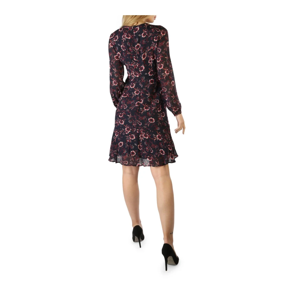Tommy Hilfiger Bloemenprint Lange Mouw Jurk Multicolor Dames