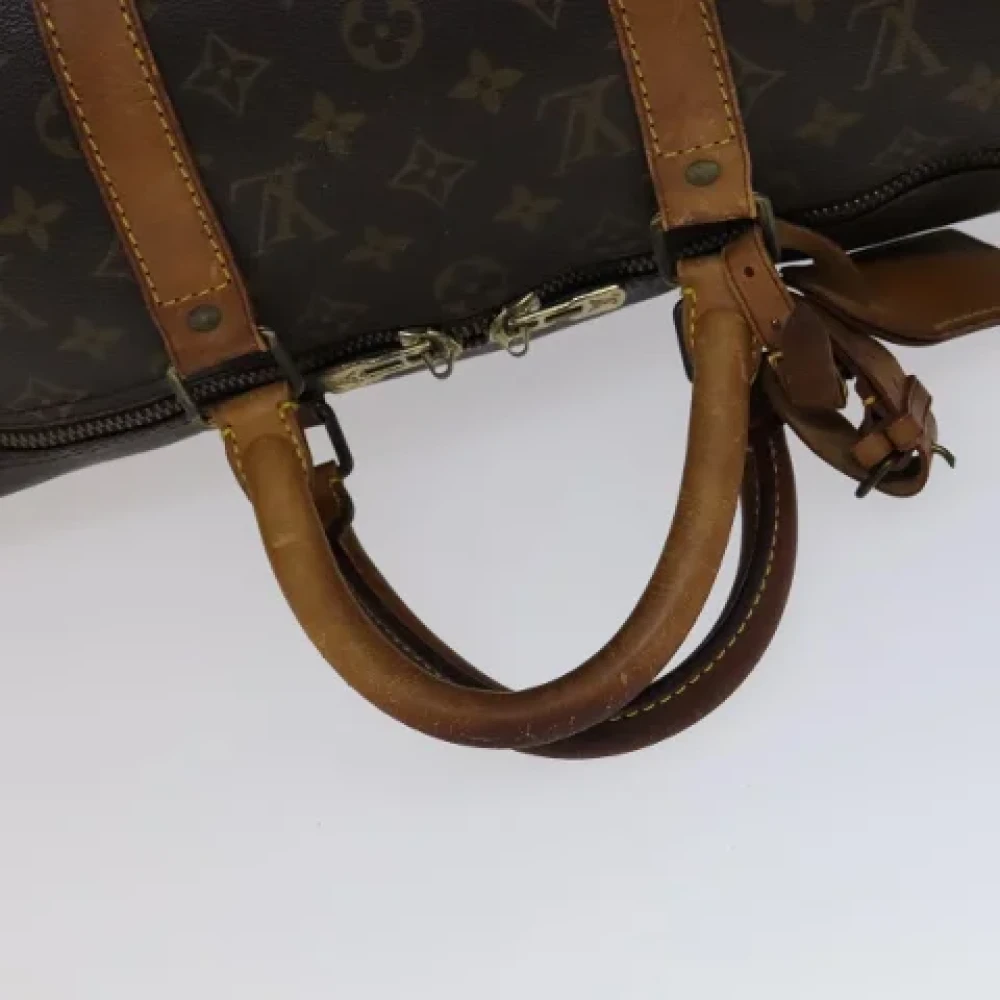 Louis Vuitton Vintage Pre-owned Canvas travel-bags Brown Dames