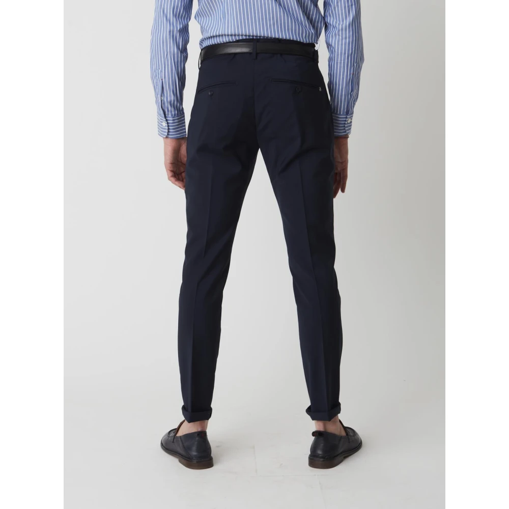 Dondup Gaubert Geplooide Broek Blue Heren