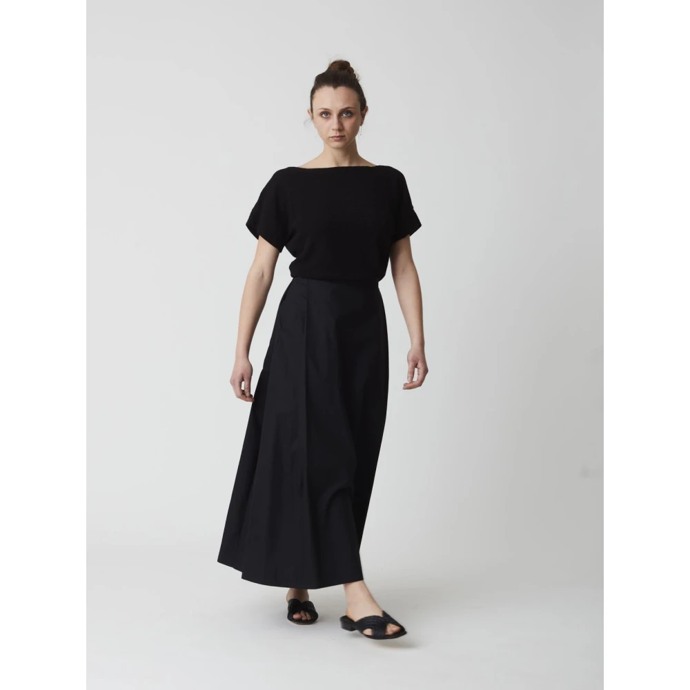 Alpha Studio Dames Crew Neck TShirt Black Dames