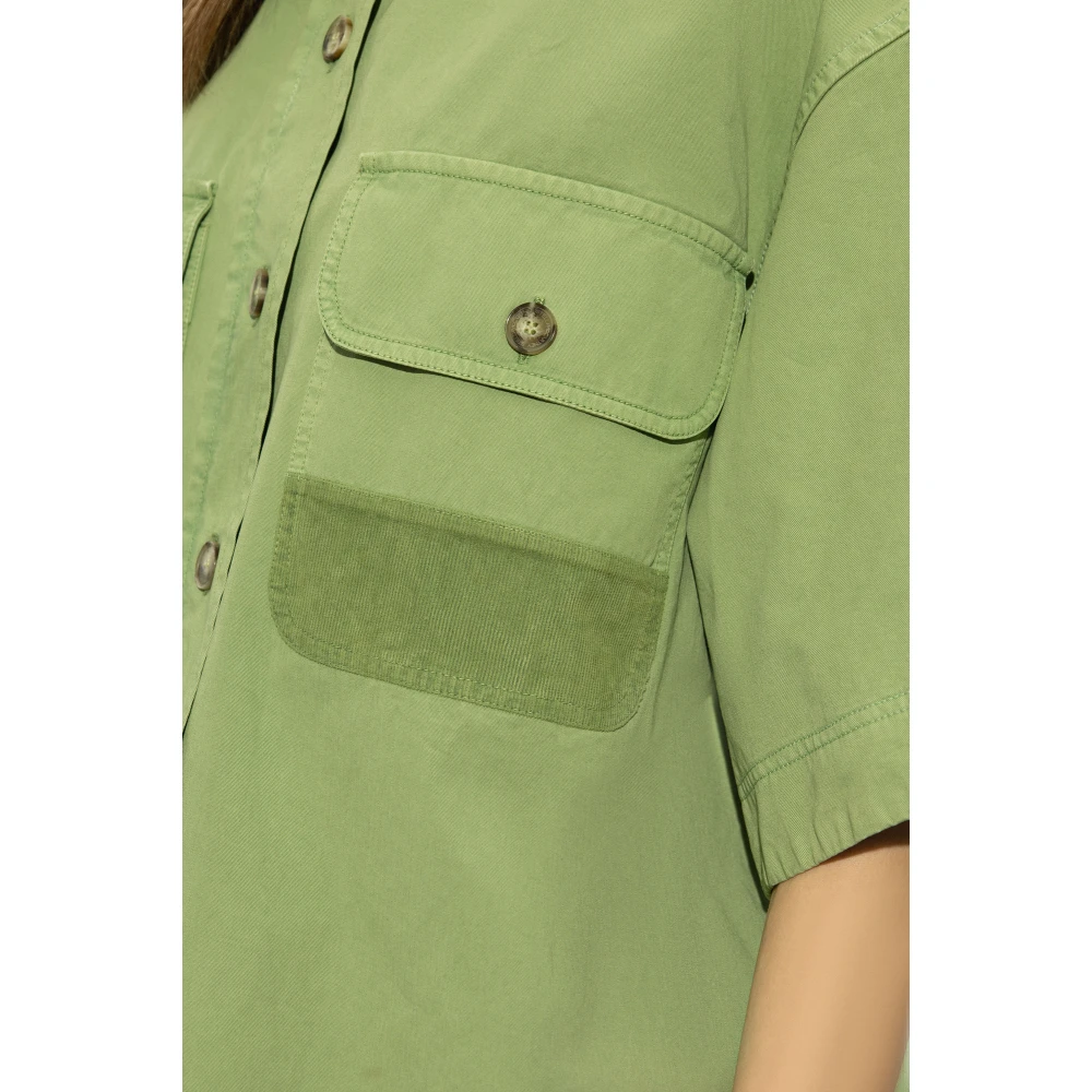 Stella Mccartney Oversized shirt Green Dames