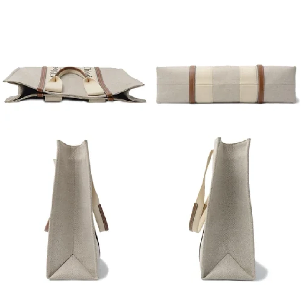 Chloé Pre-owned Canvas handbags White Dames
