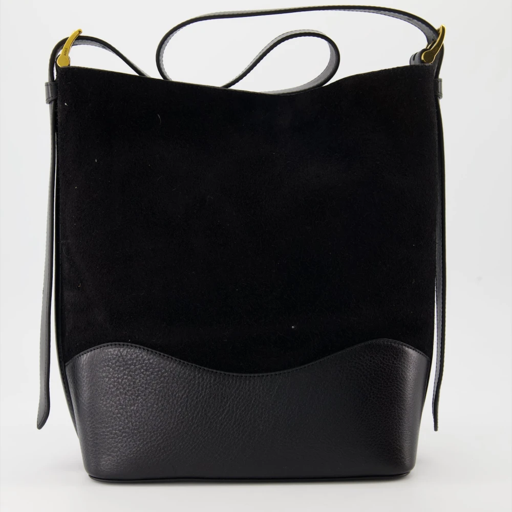 Ami Paris Shoulder Bags Black Dames