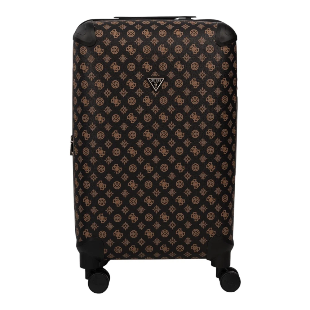 Guess Donna Marrone Suitcases, Taglia Unica, New,
