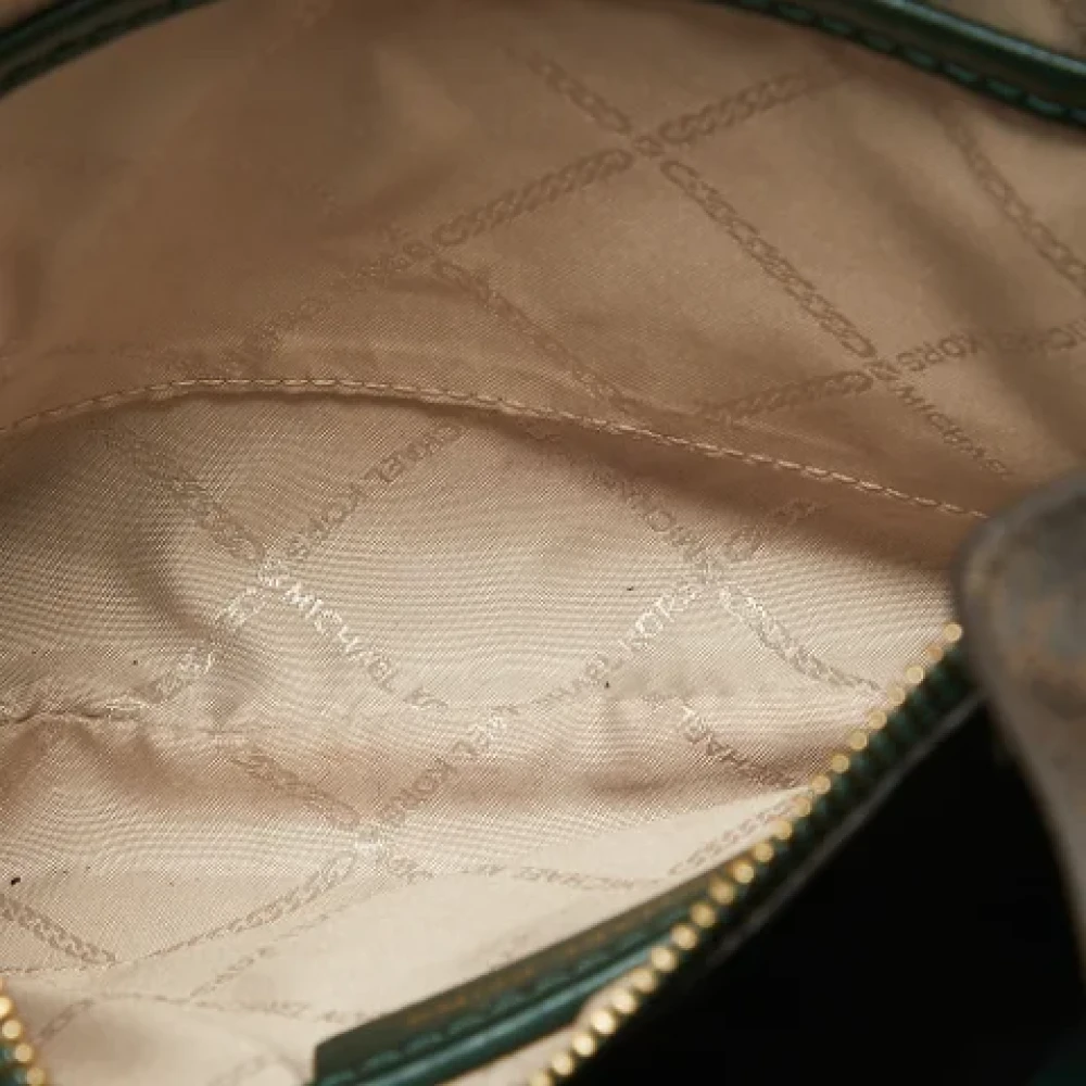 Michael Kors Pre-owned Canvas handbags Green Dames
