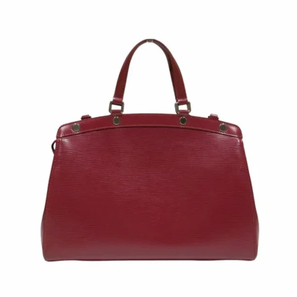 Louis Vuitton Vintage Pre-owned Leather handbags Red Dames