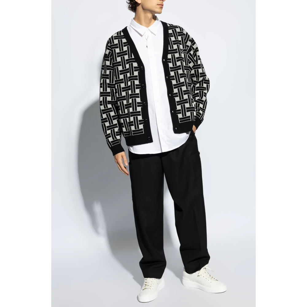 Kenzo Geknoopte vest Black Heren