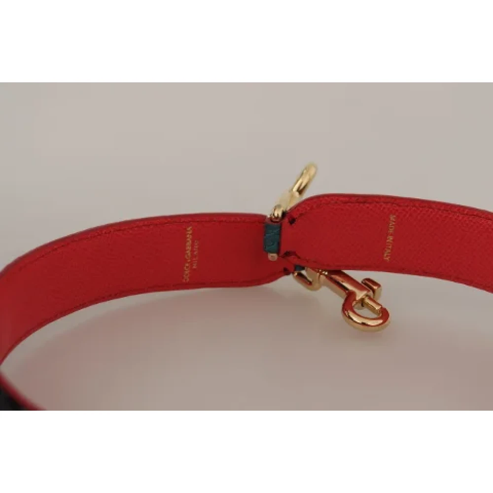 Dolce & Gabbana Pre-owned Leather home-office Multicolor Dames