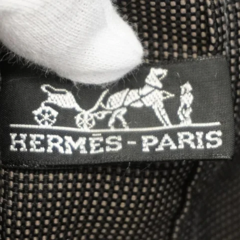 Hermès Vintage Pre-owned Canvas totes Gray Dames