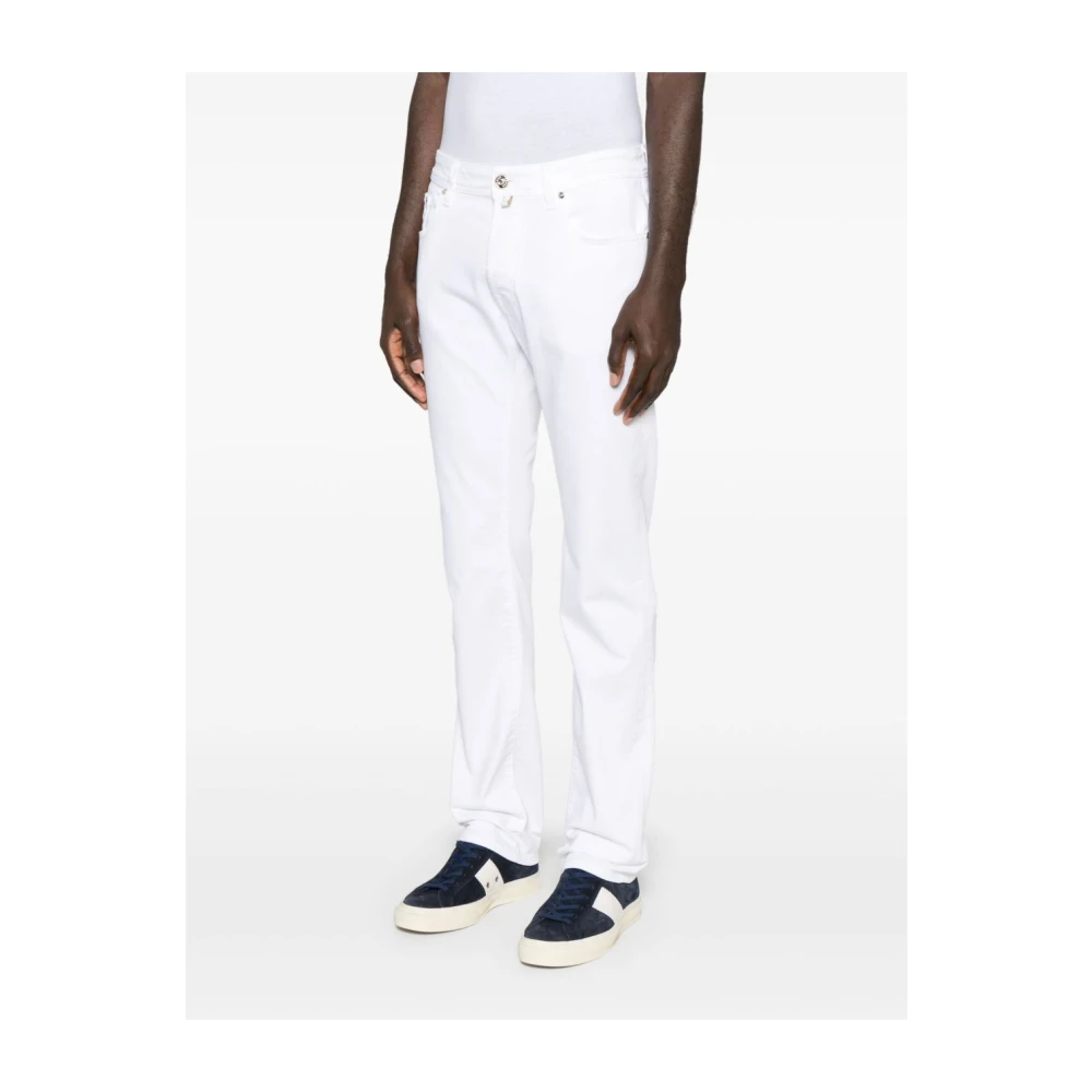 Jacob Cohën Natuurlijke Jeans met Klassieke Details Beige Heren
