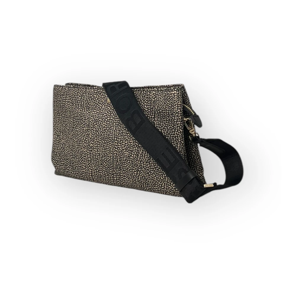 Borbonese Cross Over Schoudertas Gray Dames