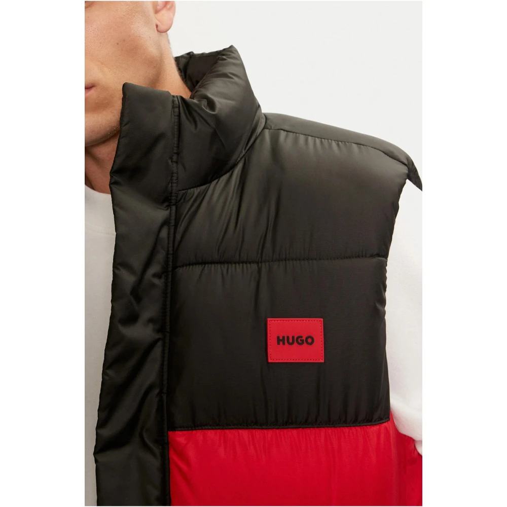 Hugo Boss Rode mouwloze jas Baltino Multicolor Heren