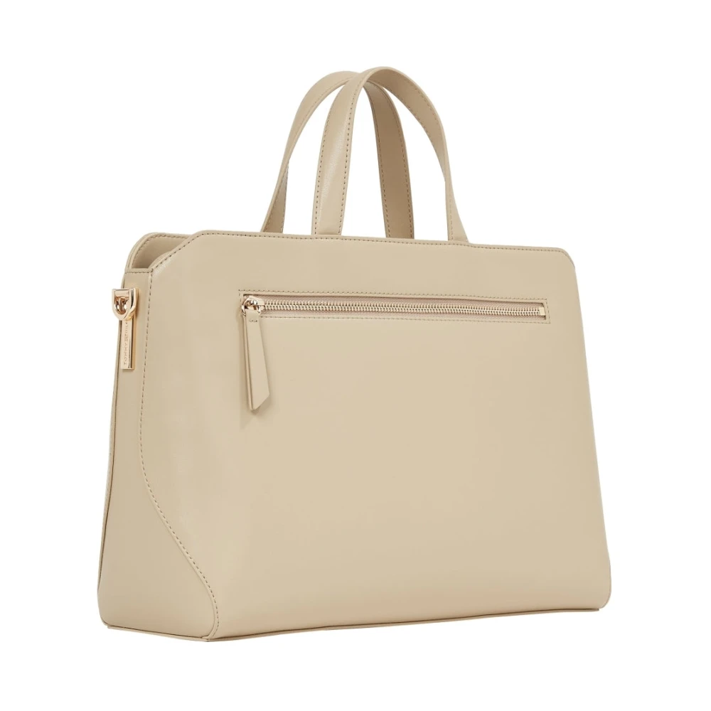 Tommy Hilfiger Beige Laptop Werkzak voor Vrouwen Beige Dames