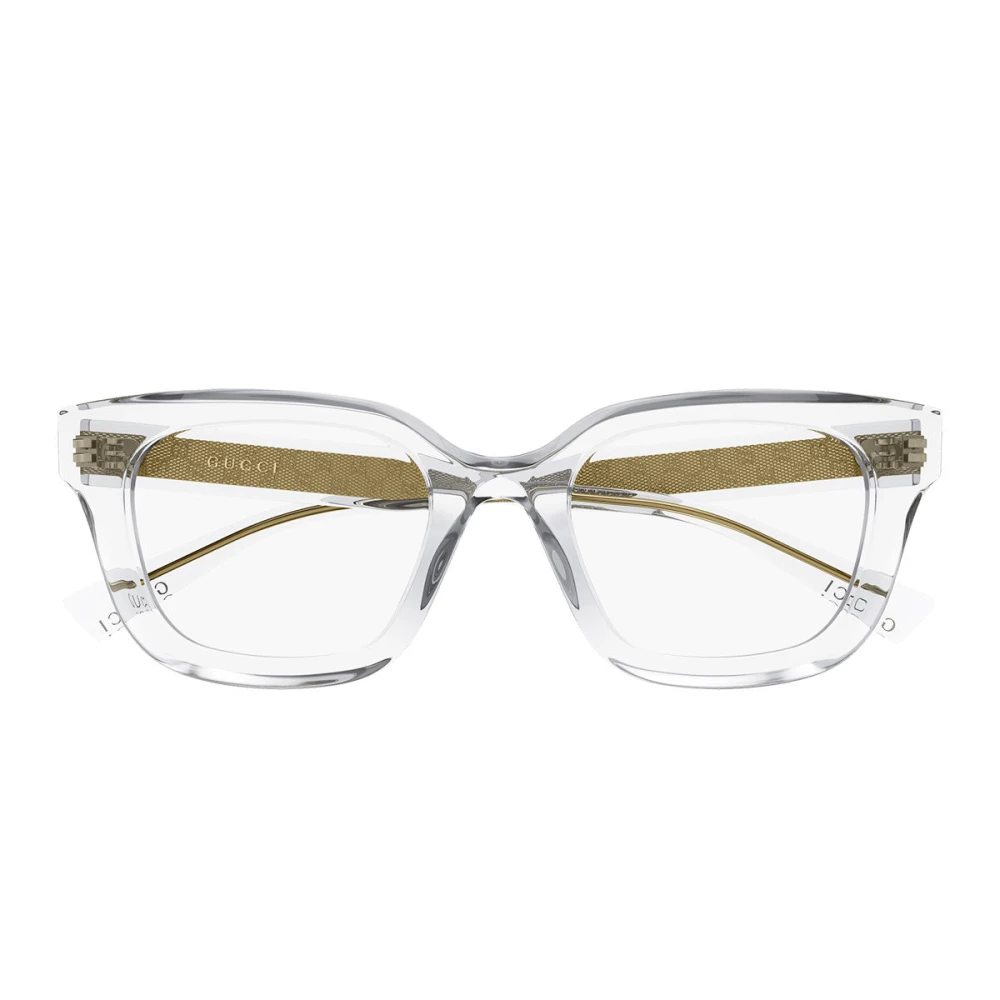 Gucci Unisex Gray Glasses, 52 Mm, Optical Frame