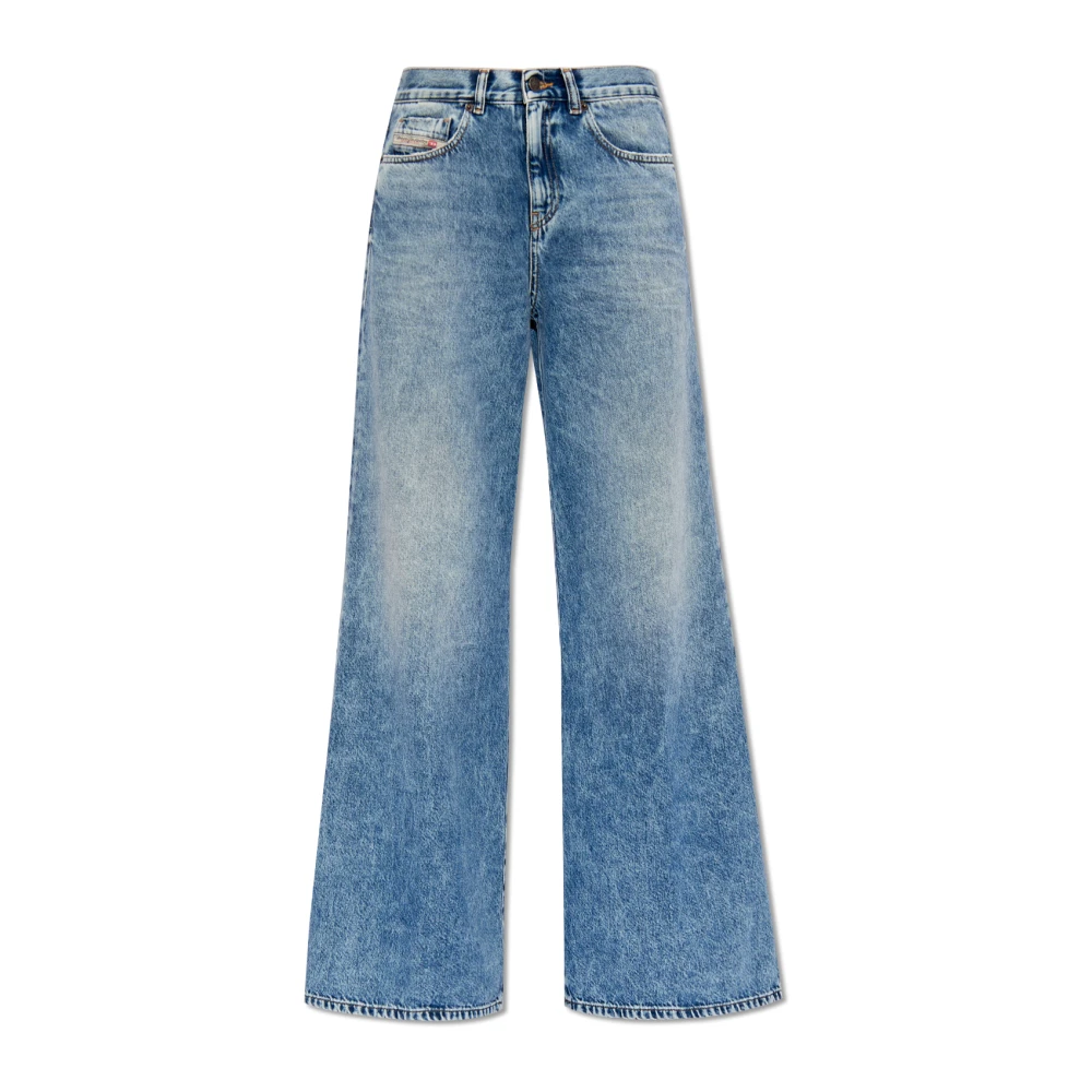 Diesel Bootcut and Flare Jeans 1978 D-Akemi Blue Dames