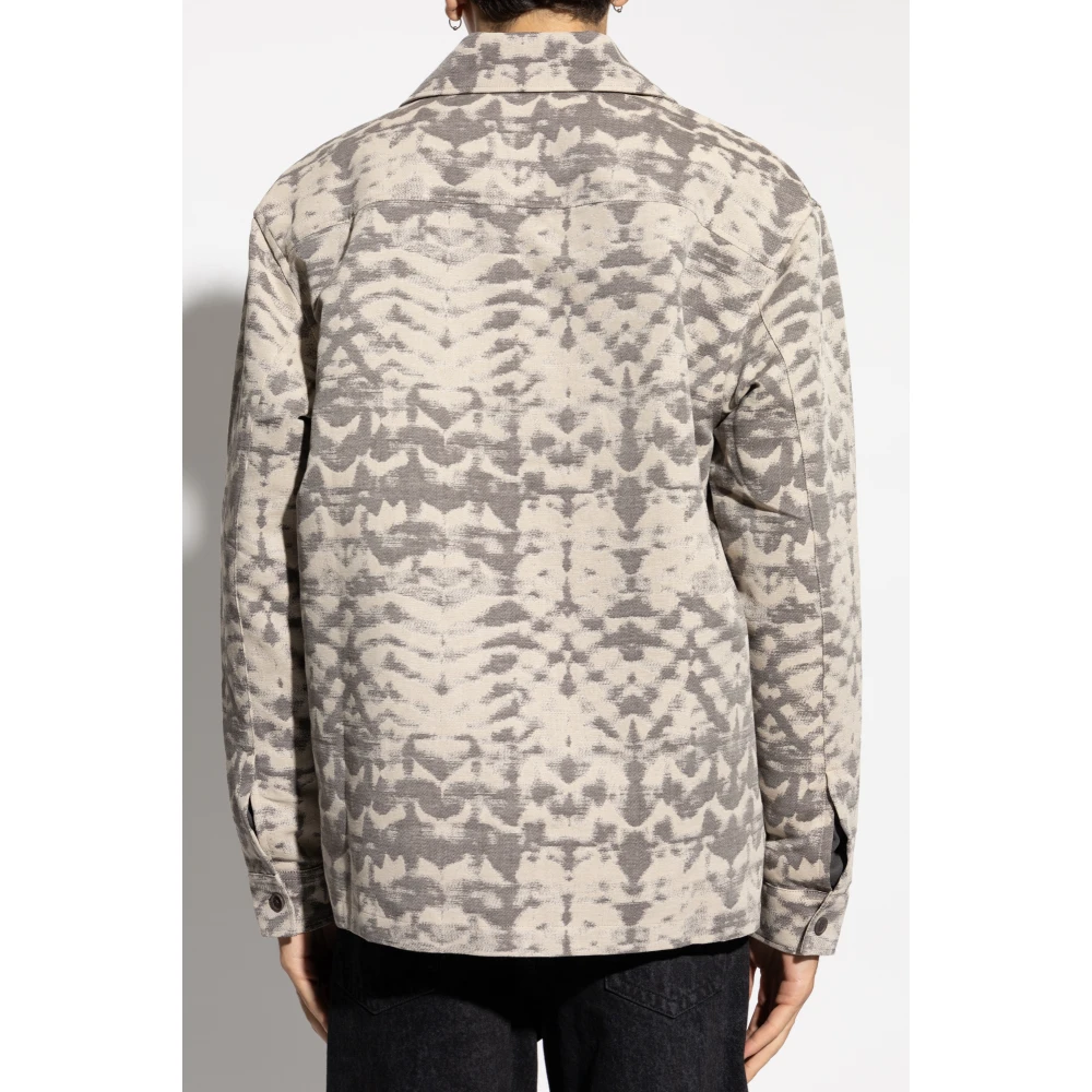 Samsøe Sacastor X overshirt 15200 Kaleidoscope Gray Heren