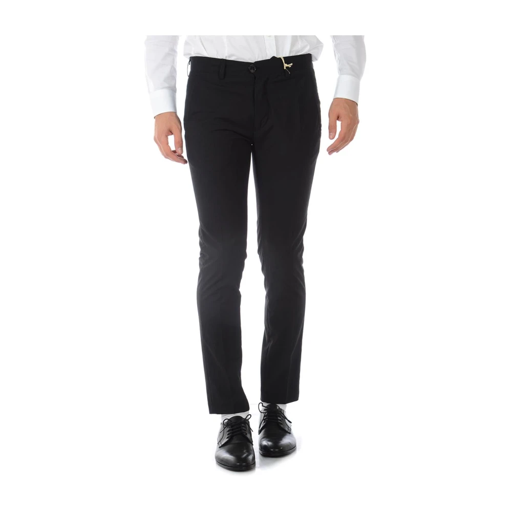 Daniele Alessandrini Men's Black Chinos, S, Chinos