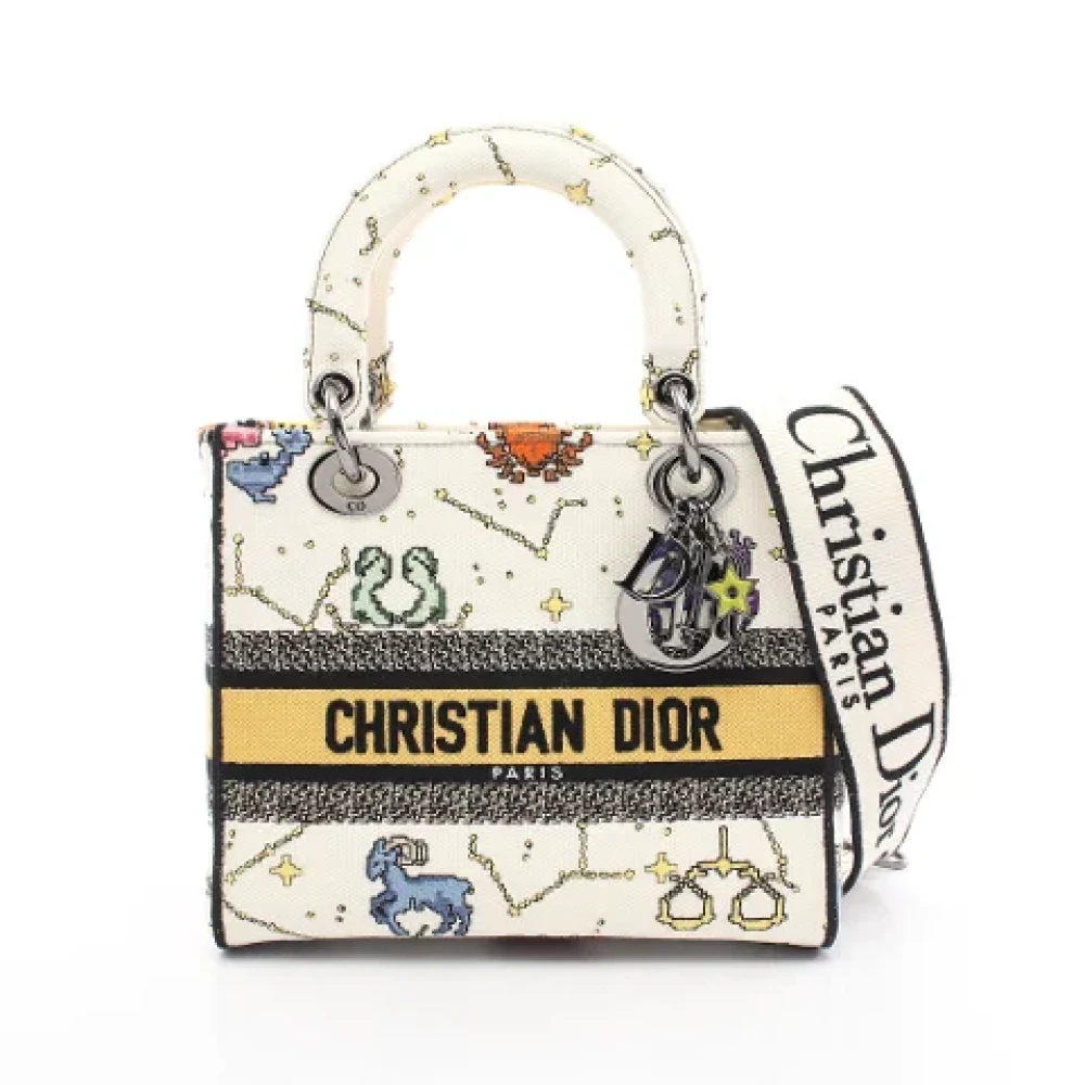 Dior Vintage Pre-owned Cotton dior-bags Multicolor Dames