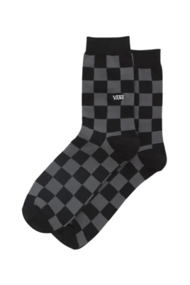 Checkerboard Mid Crew Socks