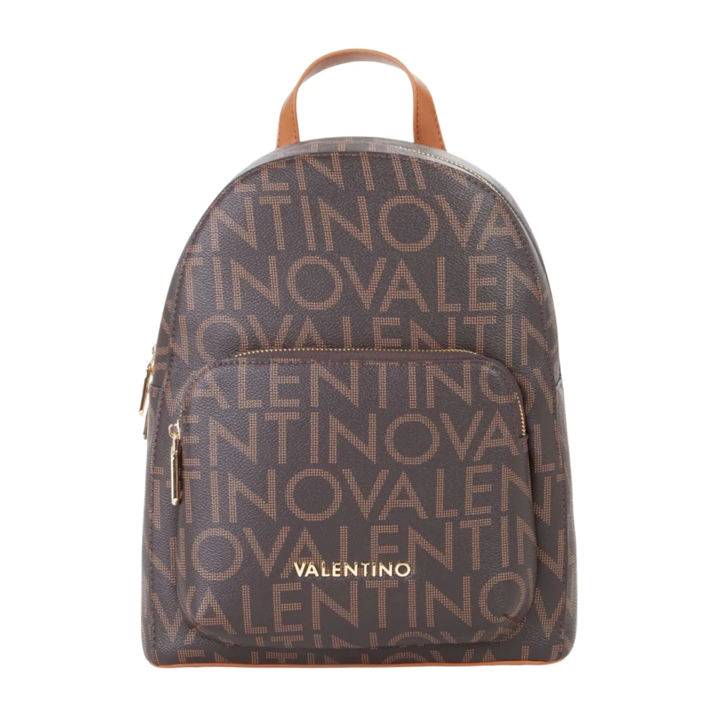 Valentino By Mario Valentino Women's Brown Regina Re Backpack /Natural - Backpacks - One Size - Bags