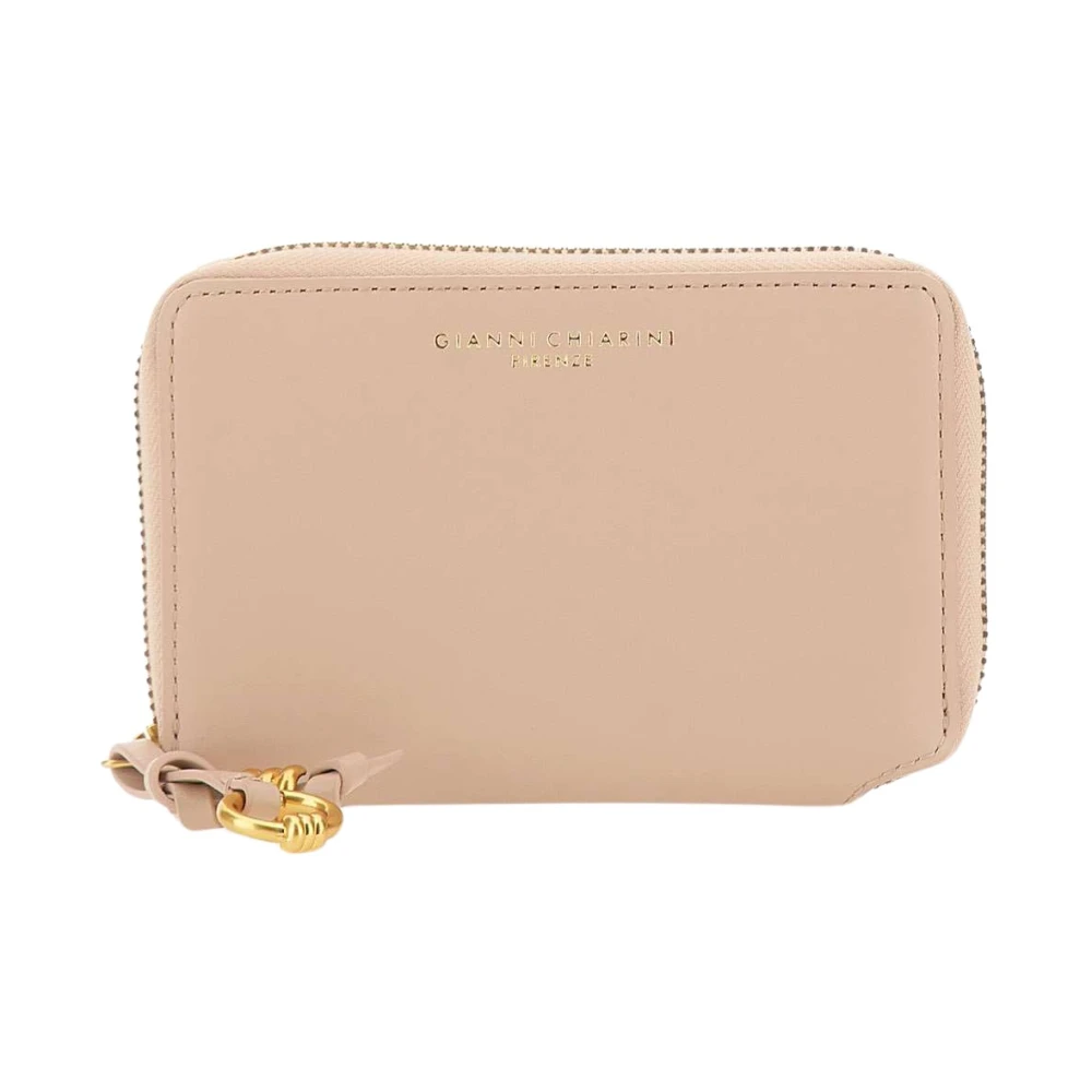 Gianni Chiarini Vrouw Roze Accessoires Dames, One Size, Leer, Dollaro Wallet