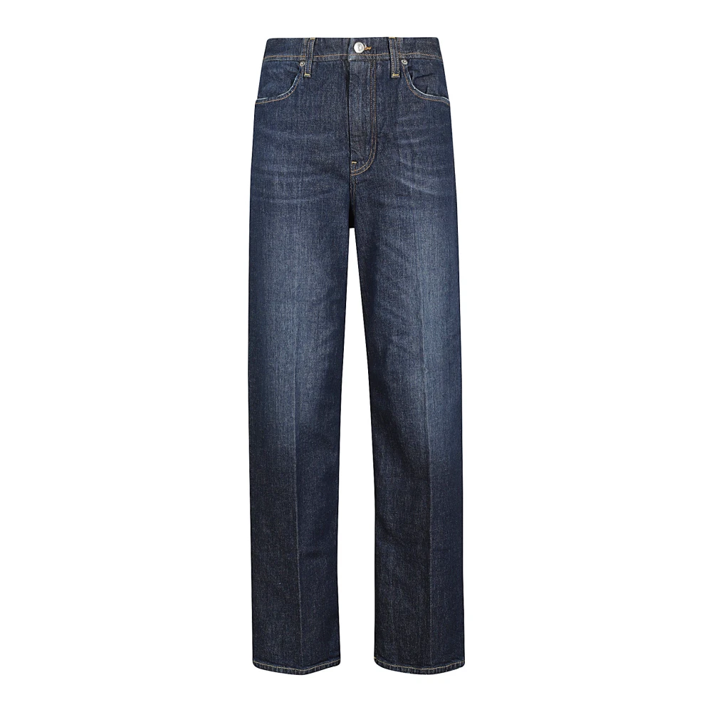 Department Five Stijlvolle Rits Jeans Blue Dames