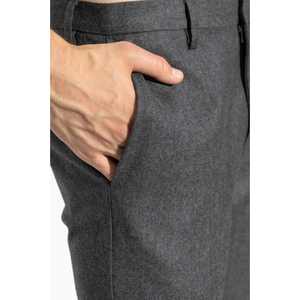Paul Smith Broek met toelopende pijpen Gray Heren