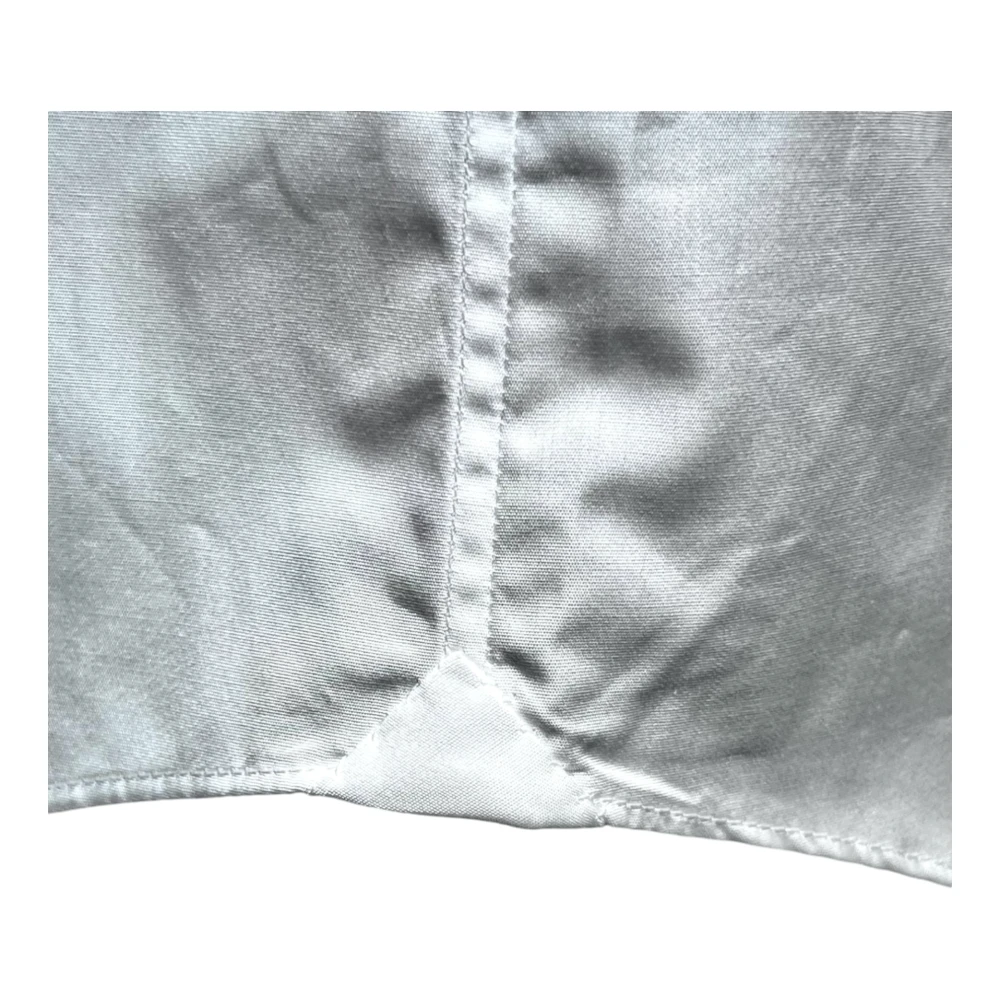 Salvatore Piccolo Napolitaans Popeline Wit Basisoverhemd White Heren