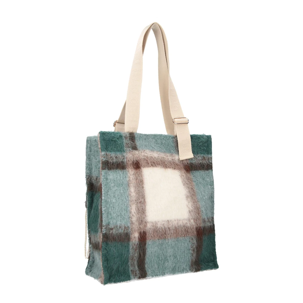 Liu Jo Mode Shopping Check Tas Multicolor Dames