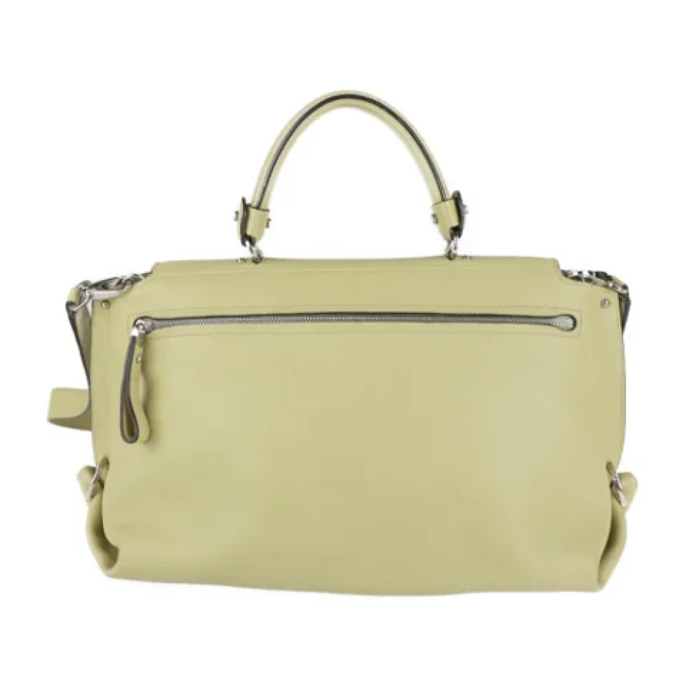 Salvatore Ferragamo Pre-owned Fabric handbags Beige Dames