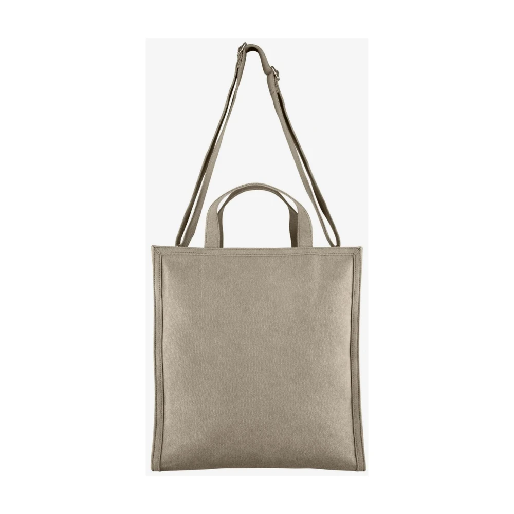 A.p.c. Militaire Stijl Weekendtas Gray Unisex
