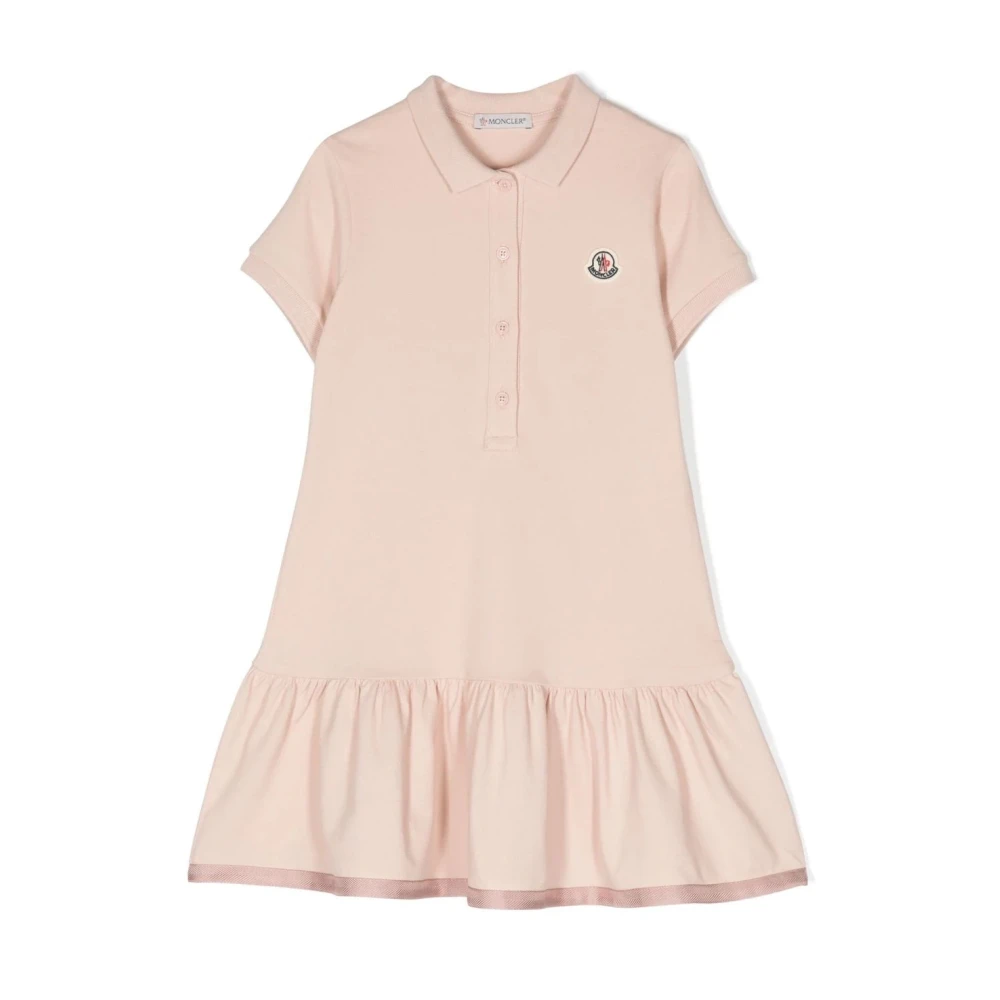 Moncler Girls Pink Dresses,, Polo-Style Dress Size 8 Y