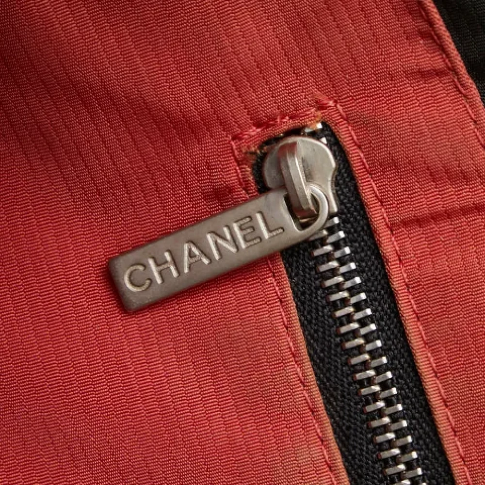 Chanel Vintage Pre-owned Canvas totes Black Dames