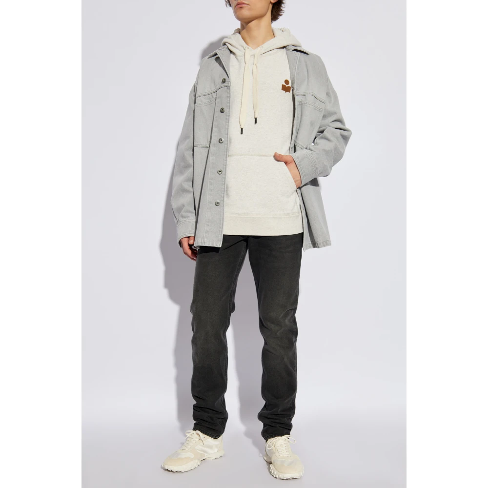 Isabel marant Sweatshirt Matte Beige Heren