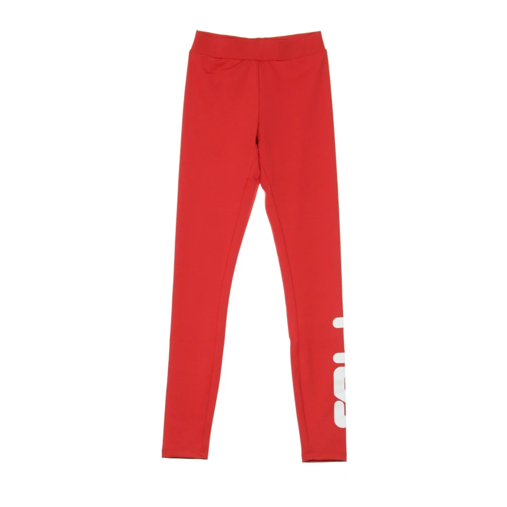 Fila Rode Flex Leggings voor Vrouwen Red Dames