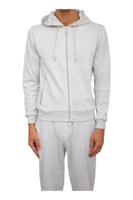 Grå Hoodie Tröja
