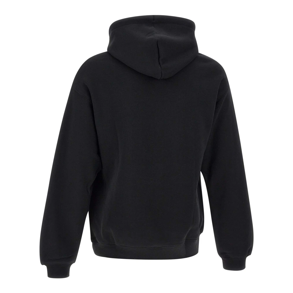 Lacoste Zwarte Katoenen Hoodie Black Heren