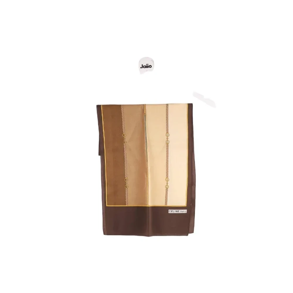 Pre-owned > Pre-owned Accessories > Pre-owned Scarves - - Celine Vintage - Modalova