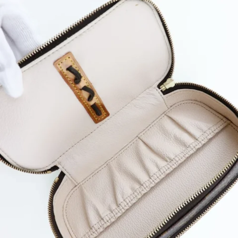Louis Vuitton Vintage Pre-owned Canvas pouches Brown Dames