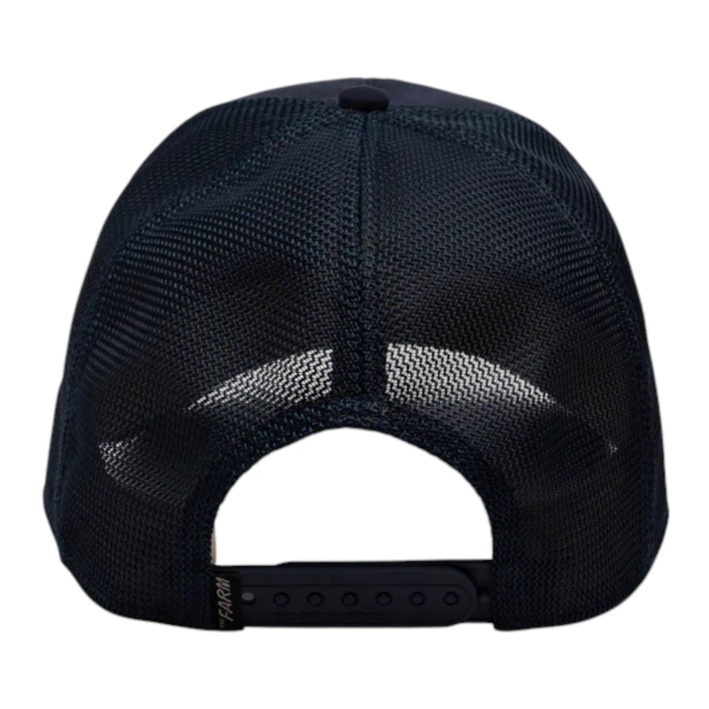 Goorin Bros Suede Mustang Katoenen Pet Blue Unisex