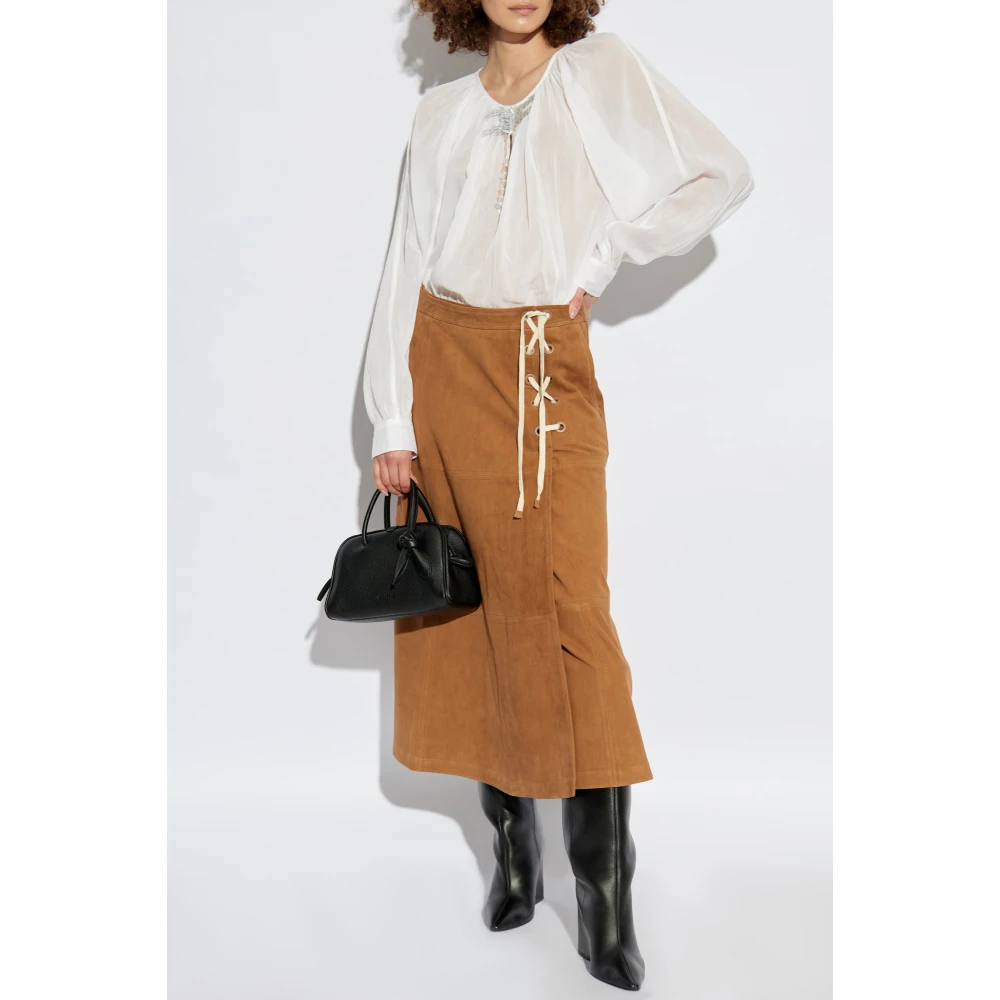 Munthe Suède rok 'Filothea' Brown Dames