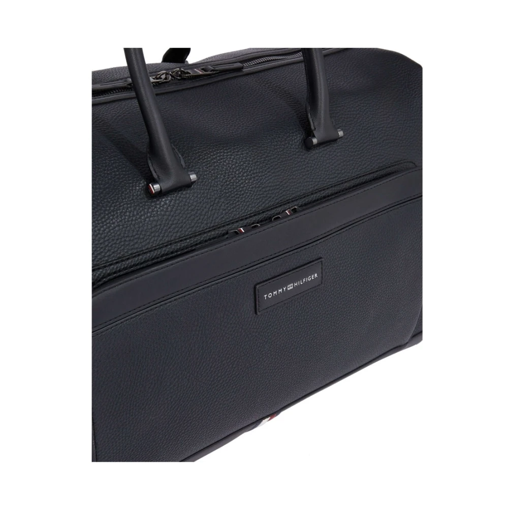 Tommy Hilfiger Zwarte Weekend Business Duffle Tas Black Heren