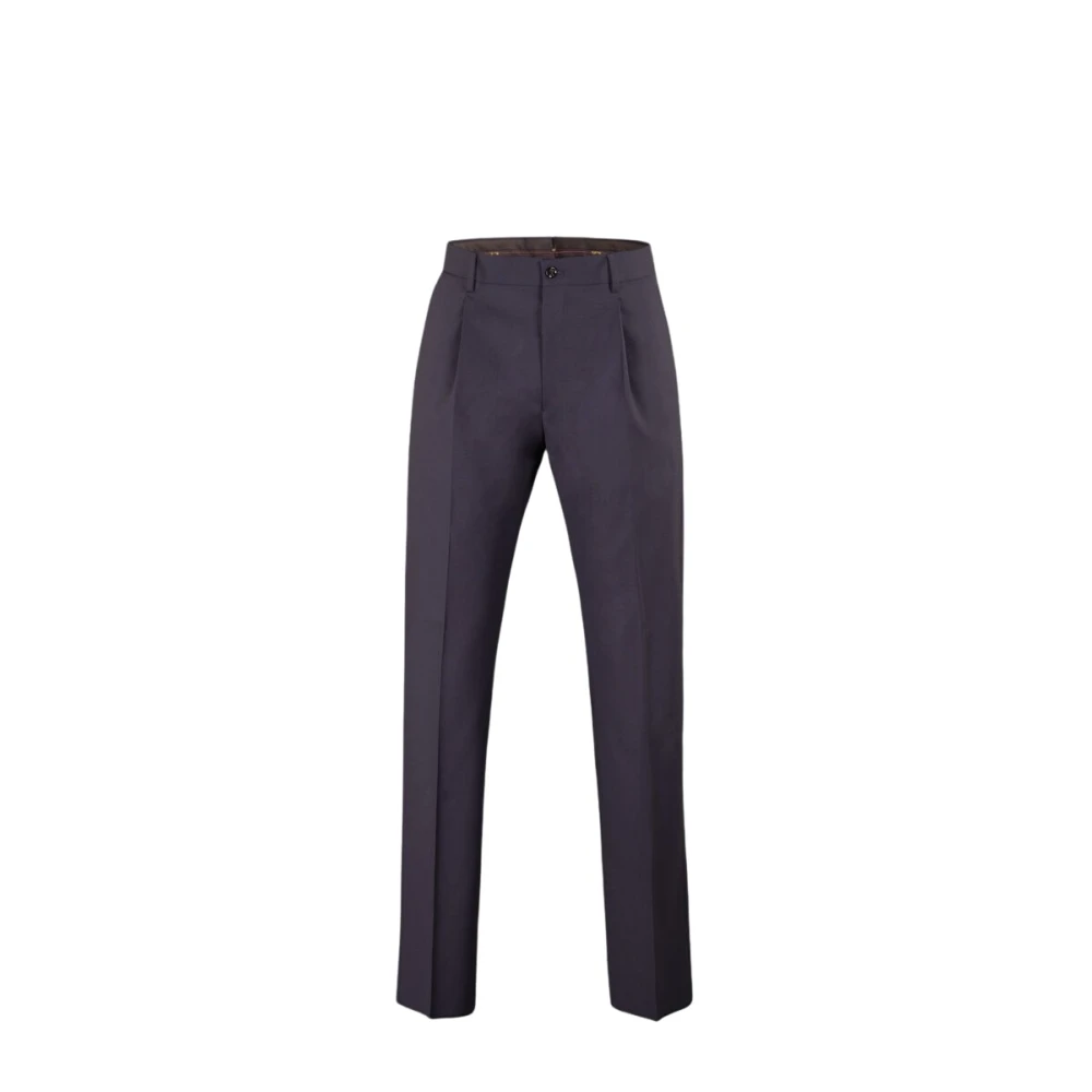 Moorer Men's Blue Chinos, L, Vieste Chino Trousers