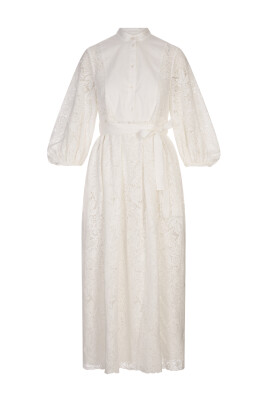 white-cotton-and-nylon-dress