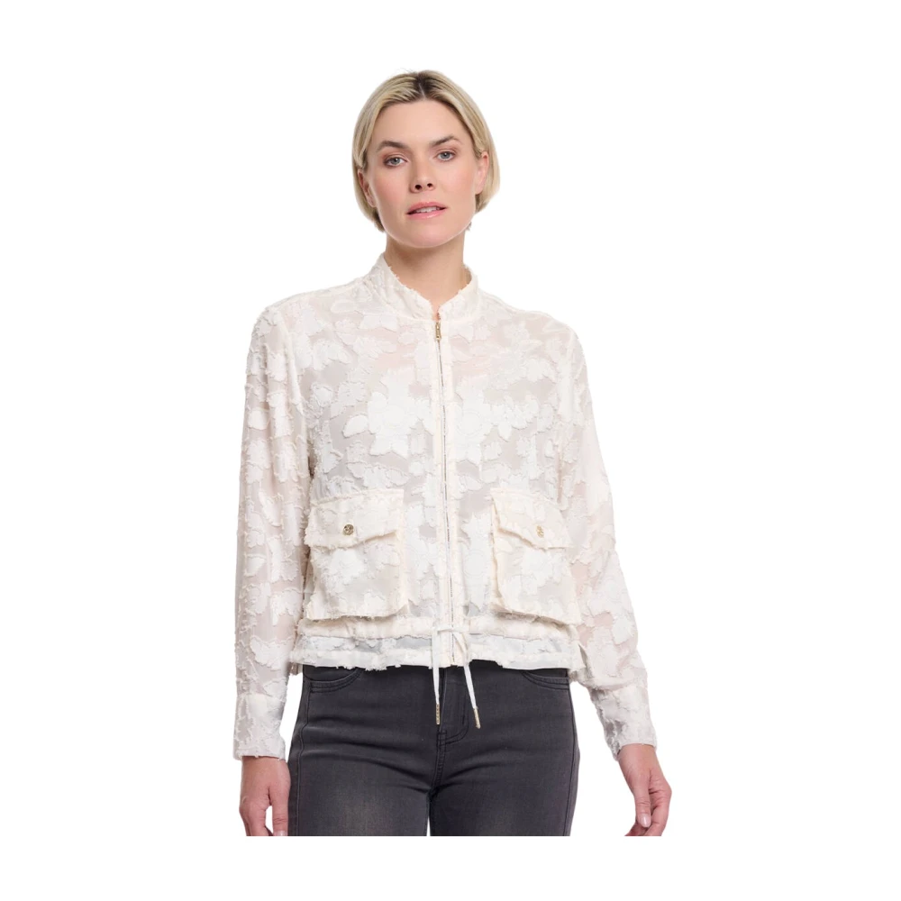 Rino&Pelle Ritssluiting Jas Priori Beige Dames