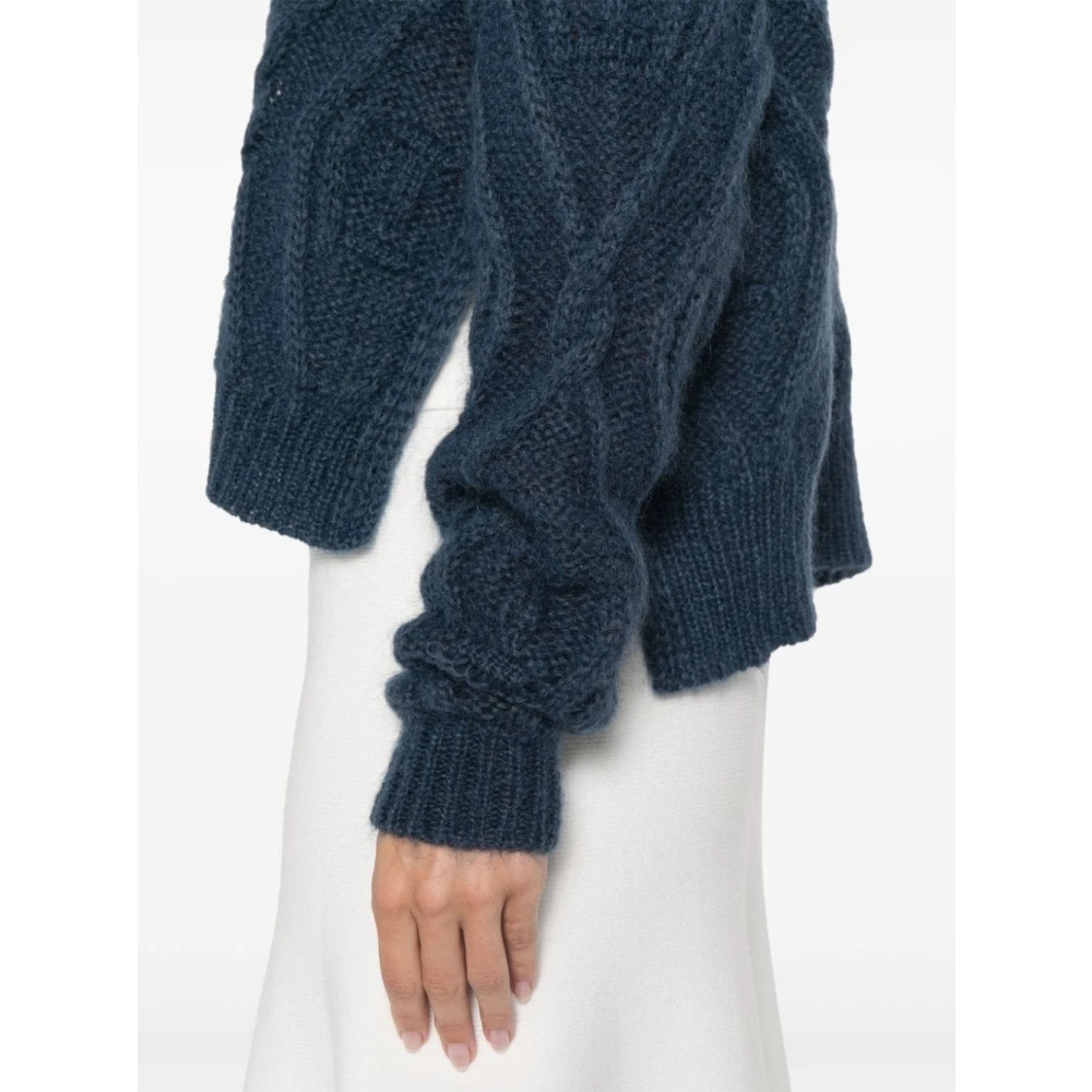 Twinset Stijlvolle Sweater Set Blue Dames